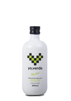 Aceite de Oliva Virgen Extra Yo, Verde Picual 500 ml