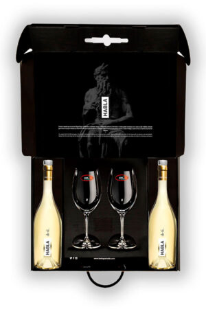Estuche HABLA de Ti... 2025 Pack 2 Botellas + 2 Copas Riedel