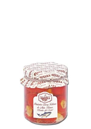Pimiento cherry relleno de bonito